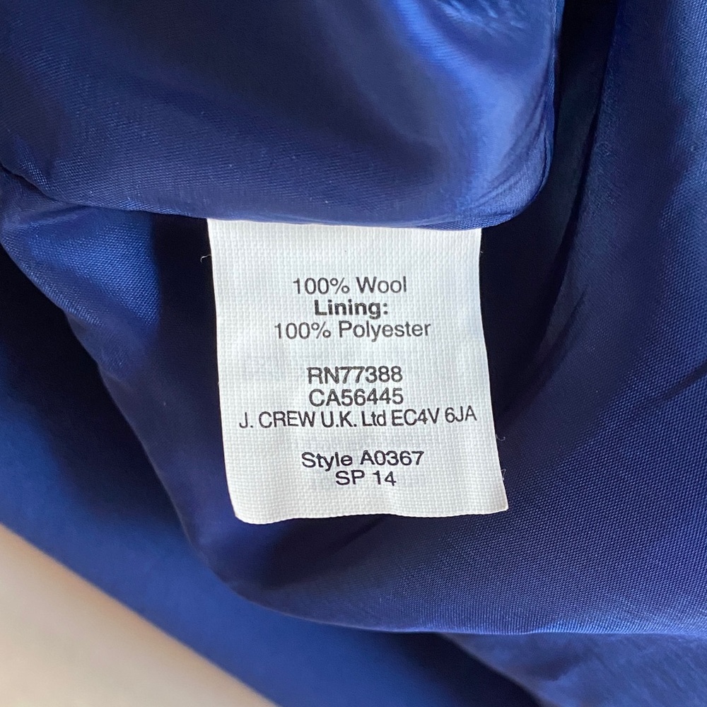 J. Crew Royal Blue Midi Dress - Picture 9 of 9